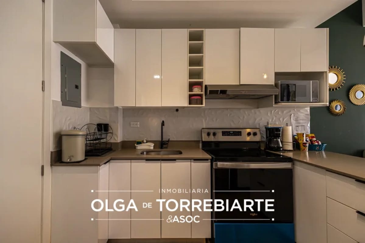 Apartamento con jardín y amueblado en N Américas, Zona 13 — foto 15 de 16