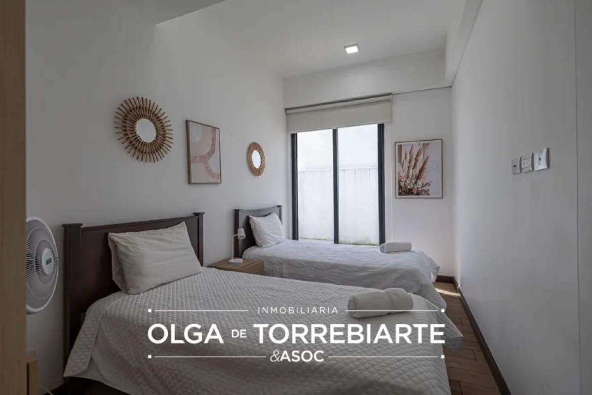 Apartamento con jardín y amueblado en N Américas, Zona 13 — foto 11 de 16